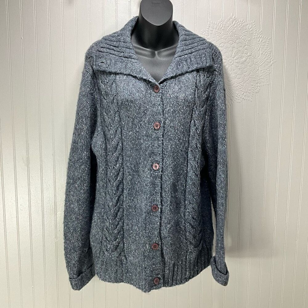 L.L. BEAN Wool Blend Cardigan